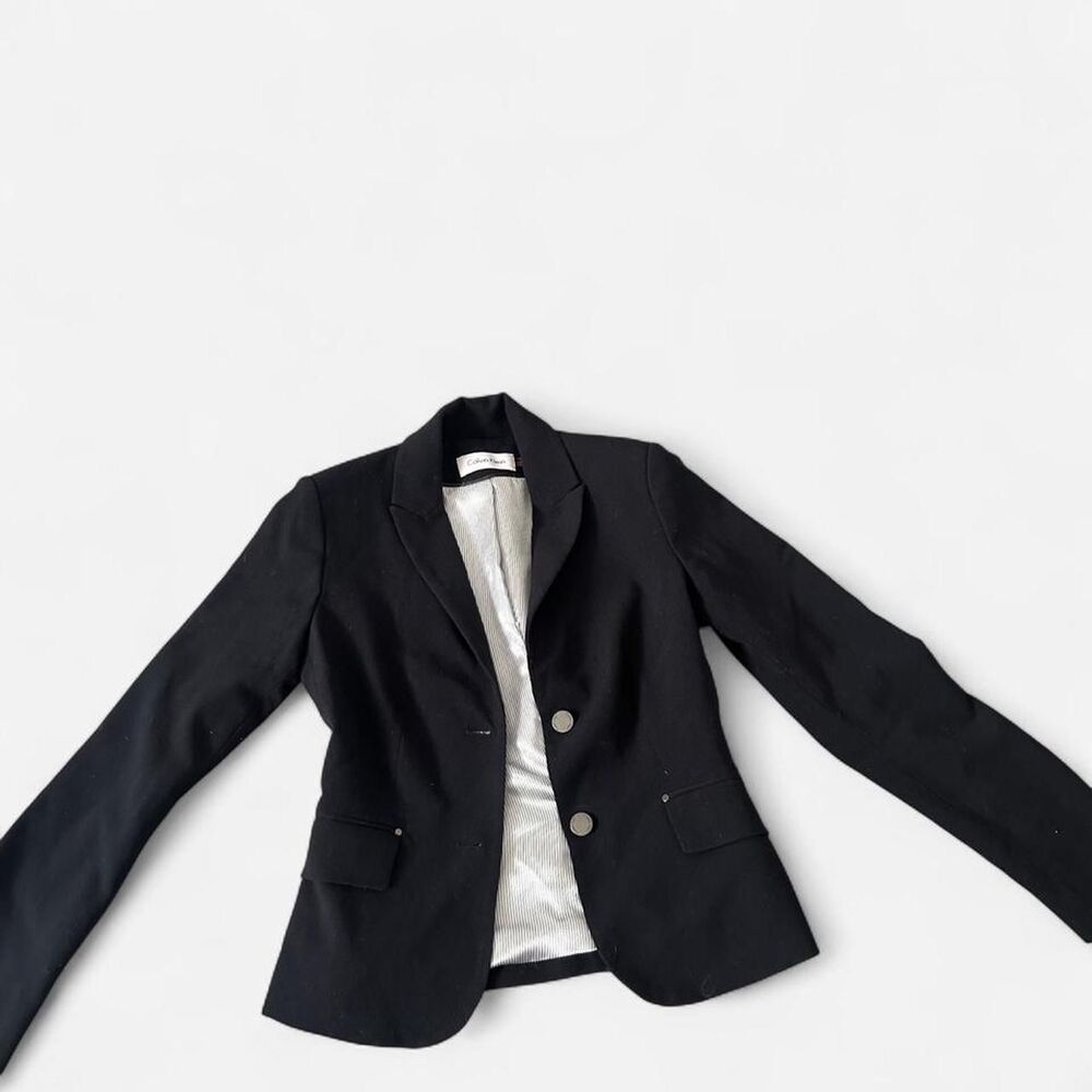 Calvin-klein Women's Black Blazer